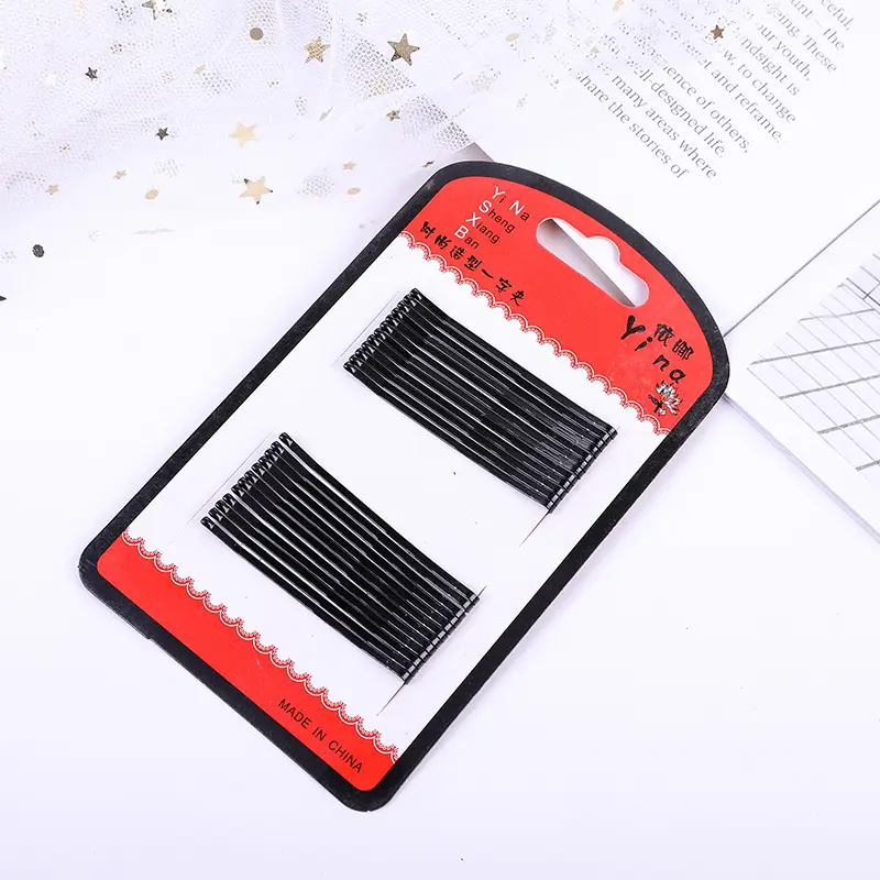 Black Clip for Girls Hair Bangs & Headwear - Image 2