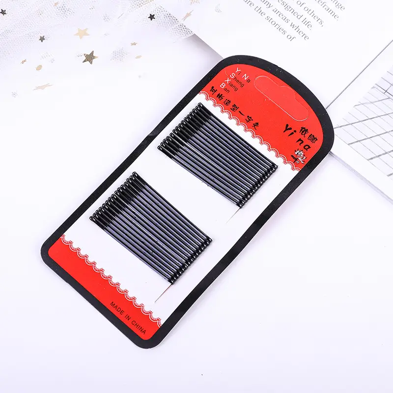 Black Clip for Girls Hair Bangs & Headwear - Image 6