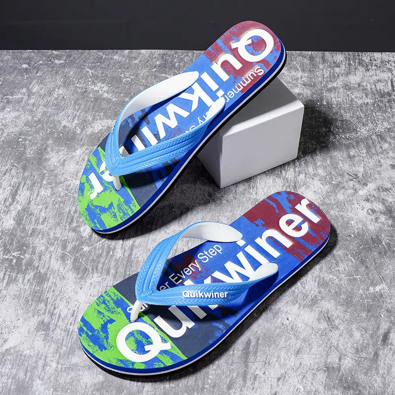Men's Trendy Beach Flip Flops Non-Slip Sports Design