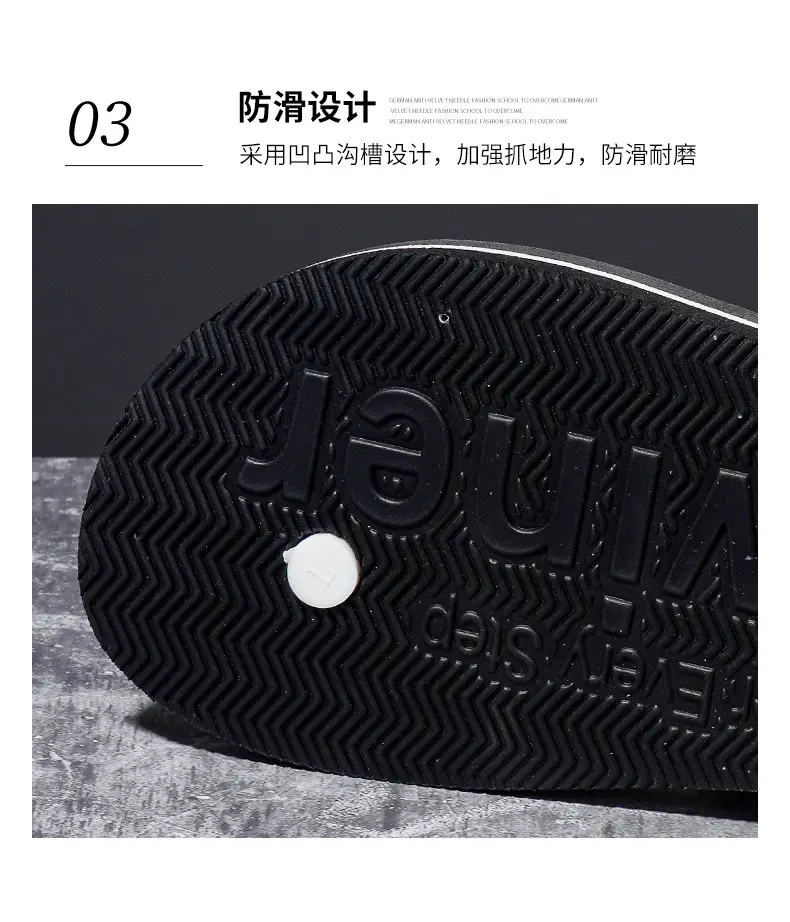 Men's Trendy Beach Flip Flops Non-Slip Sports Design — feature 5