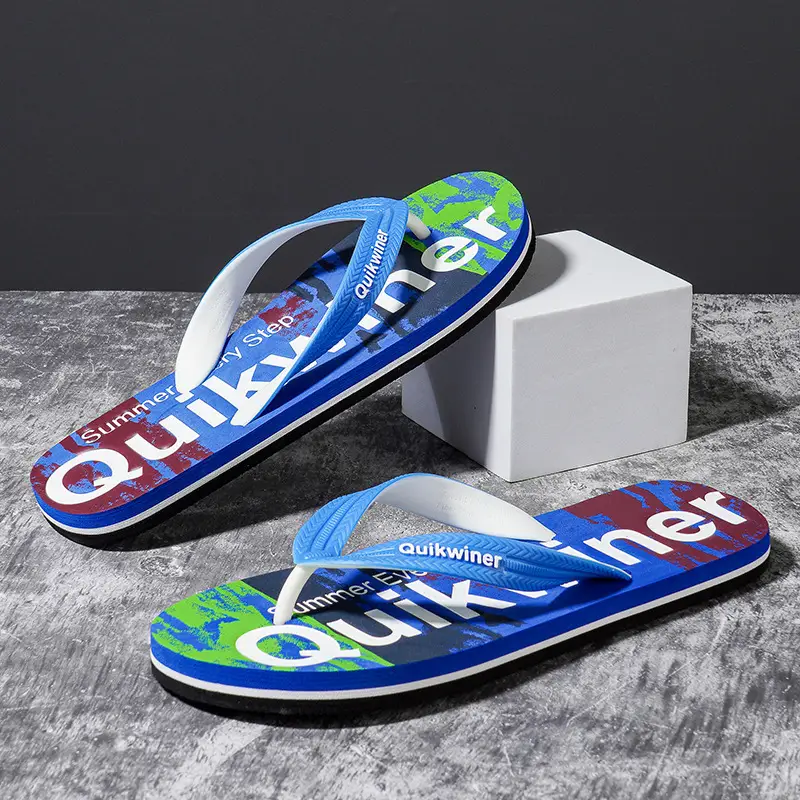 Men's Trendy Beach Flip Flops Non-Slip Sports Design