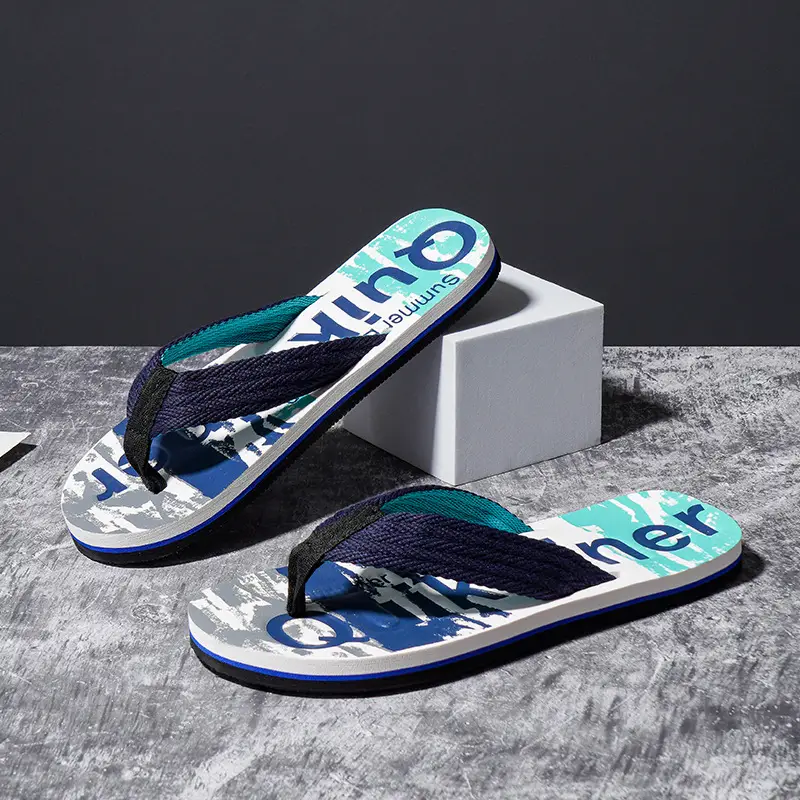 Men's Trendy Beach Flip Flops Non-Slip Sports Design