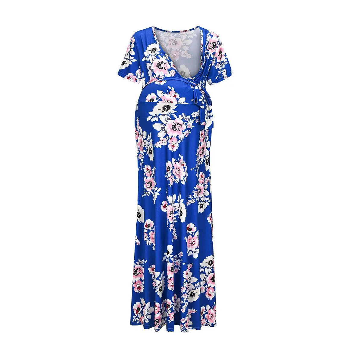 2023 Printed Belted Nursing Dress for Women — feature 14
