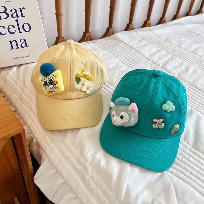 Purple Bunny Cap for Girls Boys Sun Hat - Image 9