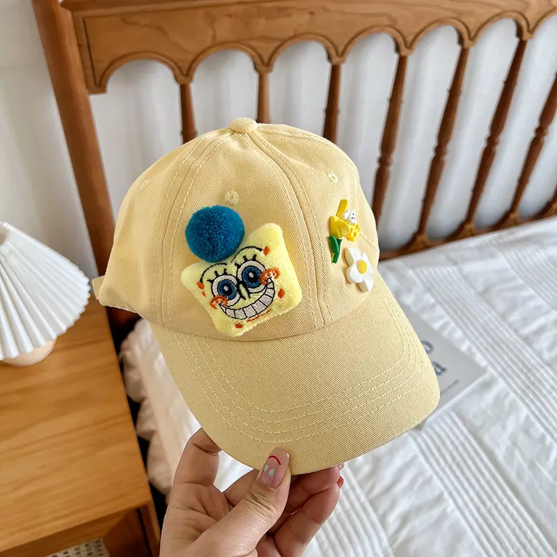 Purple Bunny Cap for Girls Boys Sun Hat - Image 7