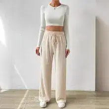 2024 Wide Leg Cotton Linen Pants for Women β feature 12