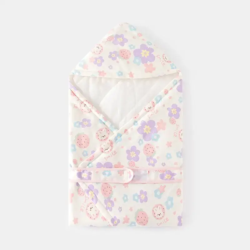 Baby Cotton Quilt Newborn Holding Bag Single Spring Summer - Image 6