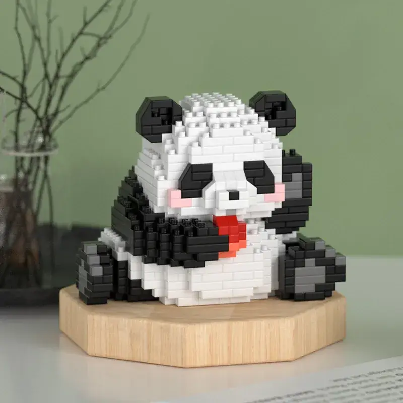 Giant Panda Fruit Building Blocks for Kids - Image 28