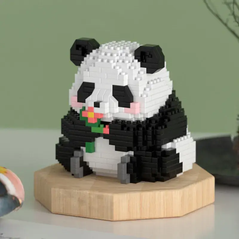 Giant Panda Fruit Building Blocks for Kids - Image 29