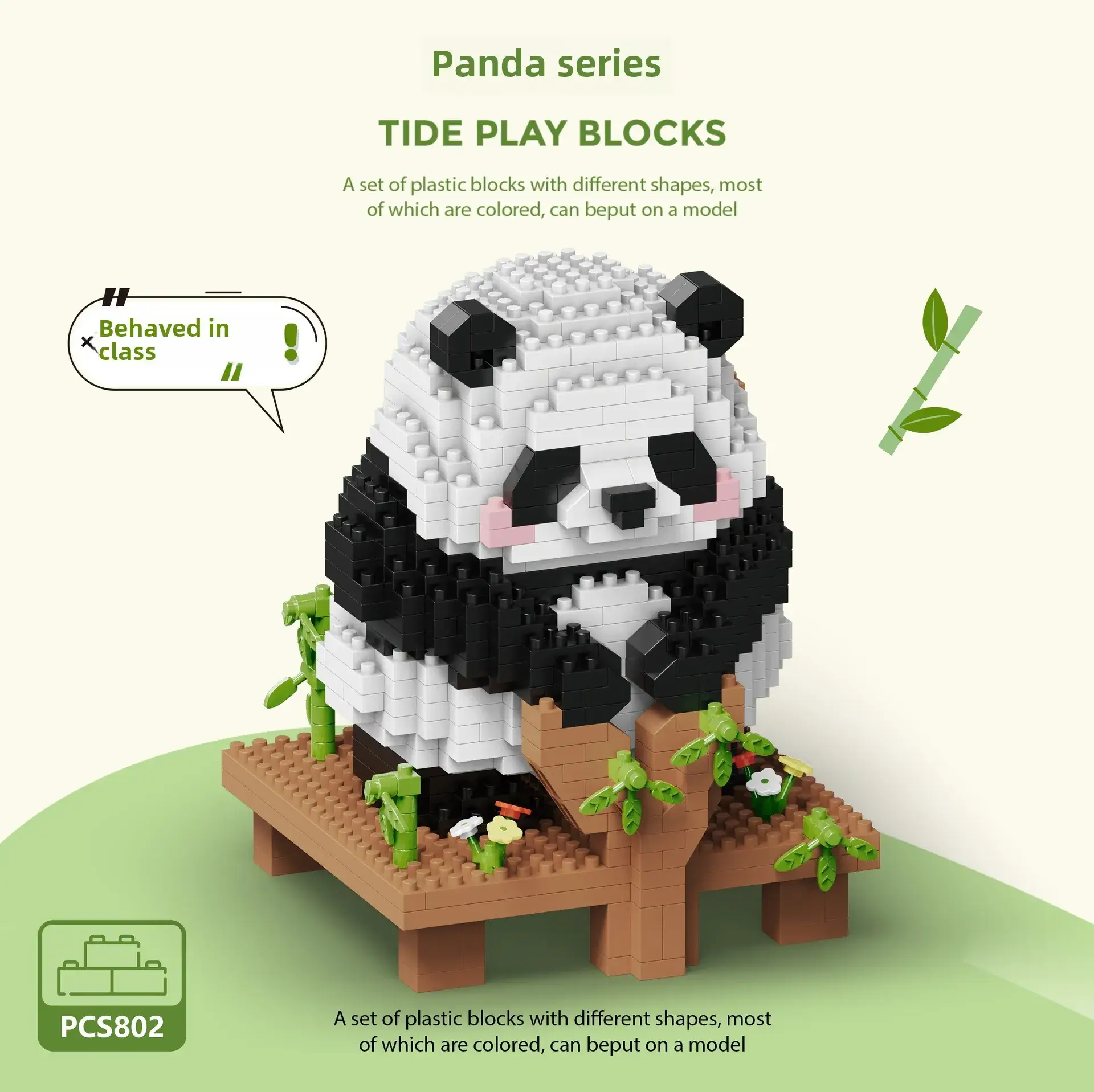 Giant Panda Fruit Building Blocks for Kids - Image 12