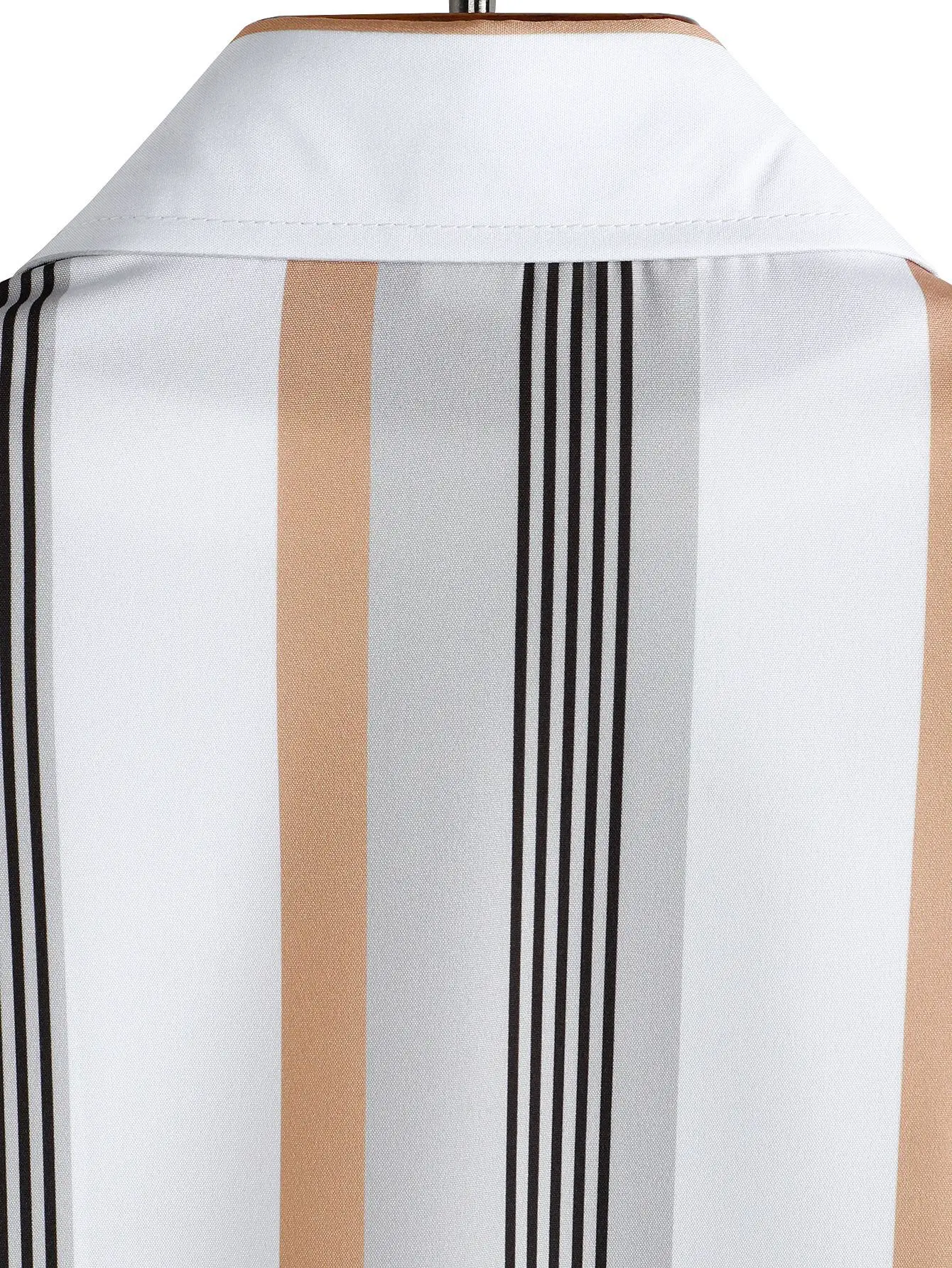 Men Striped Short Sleeve Shirt 2023 Digital Print — feature 6