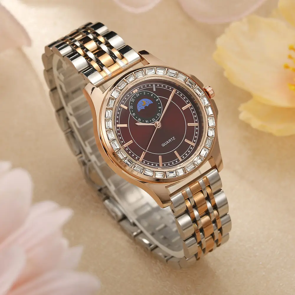 3PCs Women's Quartz Watch Set with Bracelet & Box — feature 10