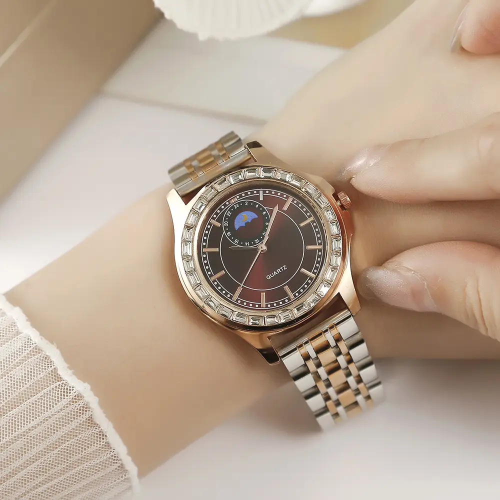 3PCs Women's Quartz Watch Set with Bracelet & Box — feature 13