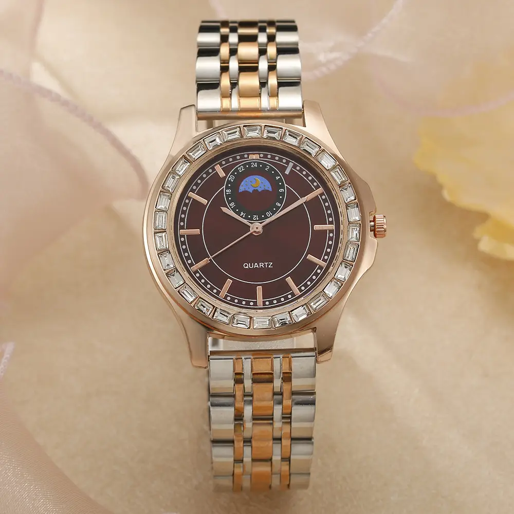 3PCs Women's Quartz Watch Set with Bracelet & Box — feature 9