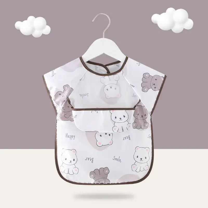 Baby Waterproof Food Bib Vest for Kids - Image 4