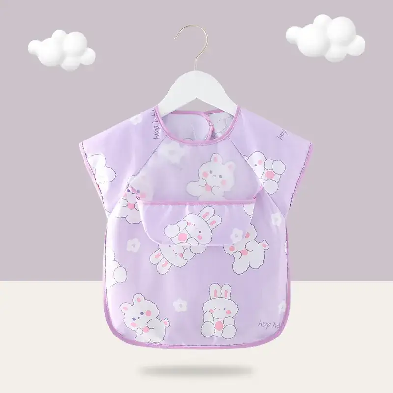 Baby Waterproof Food Bib Vest for Kids - Image 5