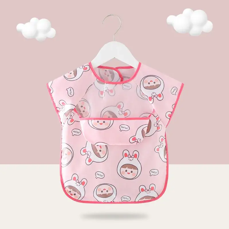 Baby Waterproof Food Bib Vest for Kids - Image 6
