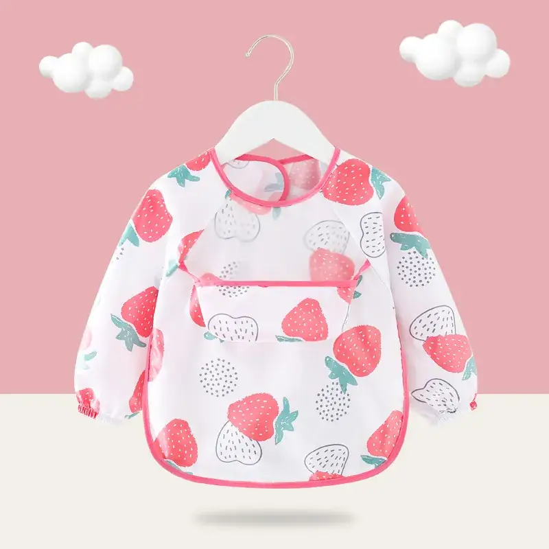 Baby Waterproof Food Bib Vest for Kids - Image 8