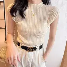 Women's Black Knitted Sunscreen Shawl Outer Long Sleeve Dress — feature 10