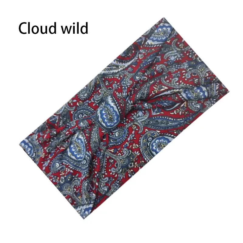 European American New Bohemian Hair Band Wide Rim Retro Sports - Image 6