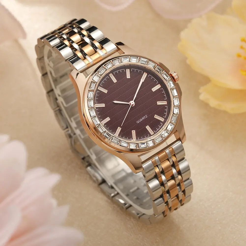 Ladies 3PC Quartz Watch Set with Bracelet & Box — feature 10