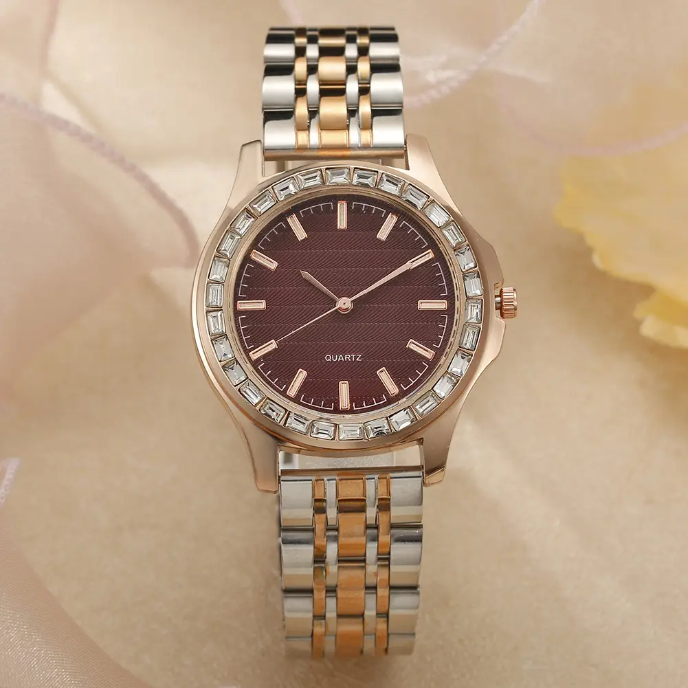 Ladies 3PC Quartz Watch Set with Bracelet & Box — feature 9