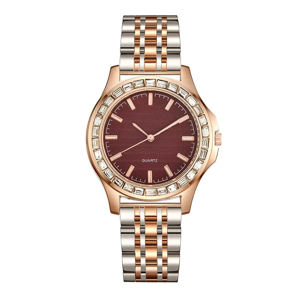 Ladies 3PC Quartz Watch Set with Bracelet & Box - Image 10