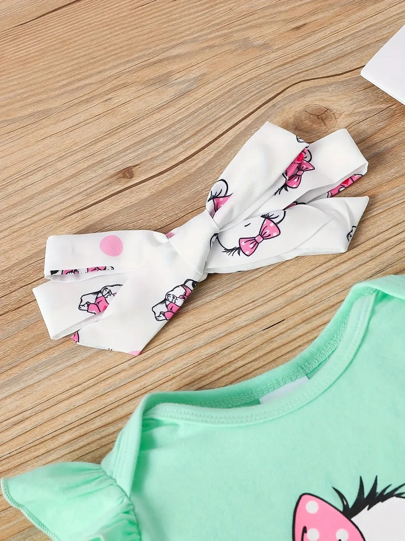 Baby Elephant Print 3-Piece Suit Yellow White — feature 16