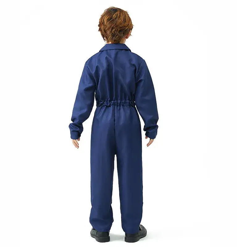 Blue Performance Horror Clown Costume for Men - Image 5