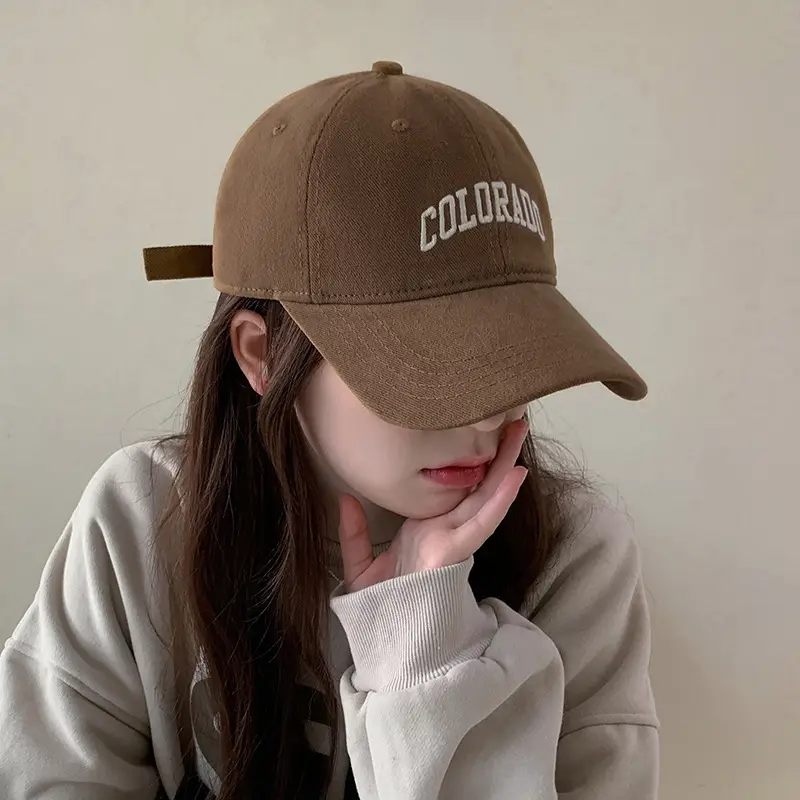 Female Brown Colorado Peaked Cap 2023