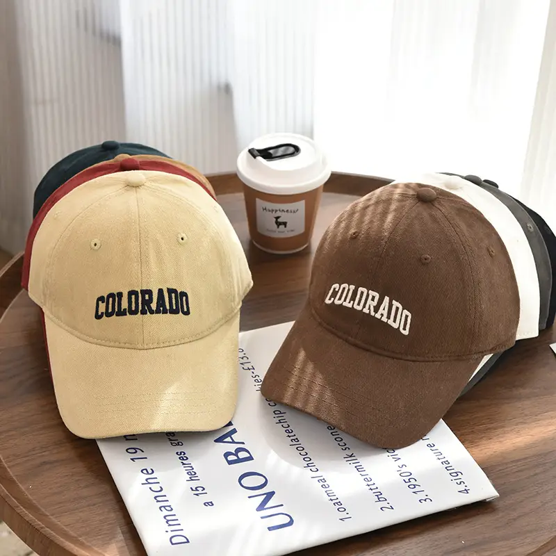 Female Brown Colorado Peaked Cap 2023