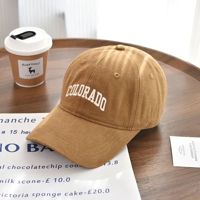 Female Brown Colorado Peaked Cap 2023