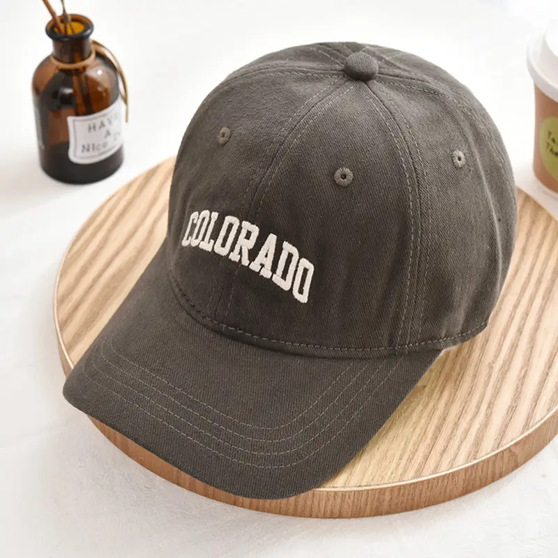 Female Brown Colorado Peaked Cap 2023