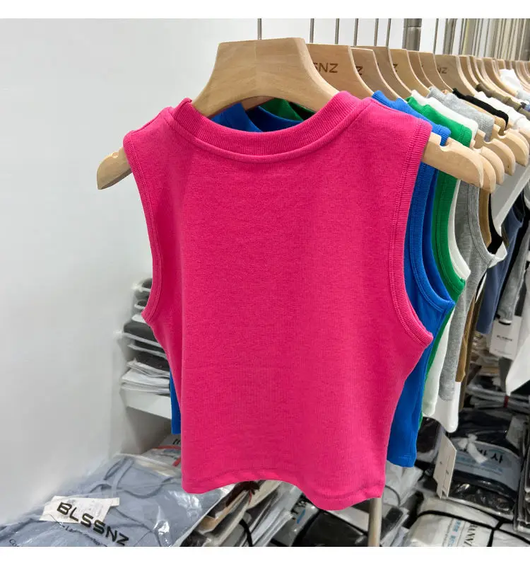 Women's Pink Printed Vest Summer Wear 2022 — feature 10