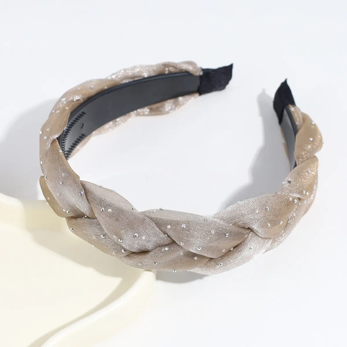 Korea New Mesh Hairband with Tooth Non-slip Summer Breathable All-match Headband Fashion Shiny Hair Accessories Headwear Wholesale — feature 6