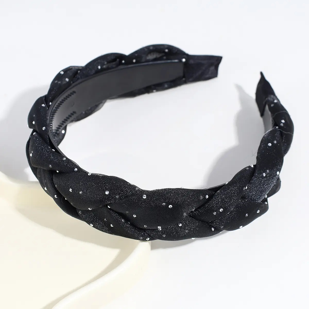 Korea New Mesh Hairband with Tooth Non-slip Summer Breathable All-match Headband Fashion Shiny Hair Accessories Headwear Wholesale — feature 7