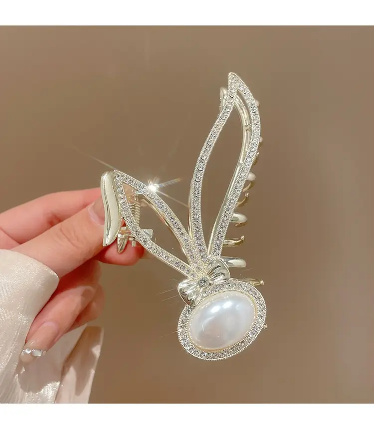 Wheat Ear Hairpin Female Large Shark Clip 10cm — feature 13