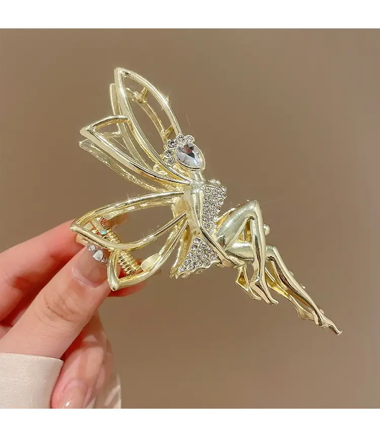 Wheat Ear Hairpin Female Large Shark Clip 10cm — feature 14