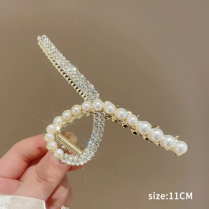 Wheat Ear Hairpin Female Large Shark Clip 10cm - Image 5