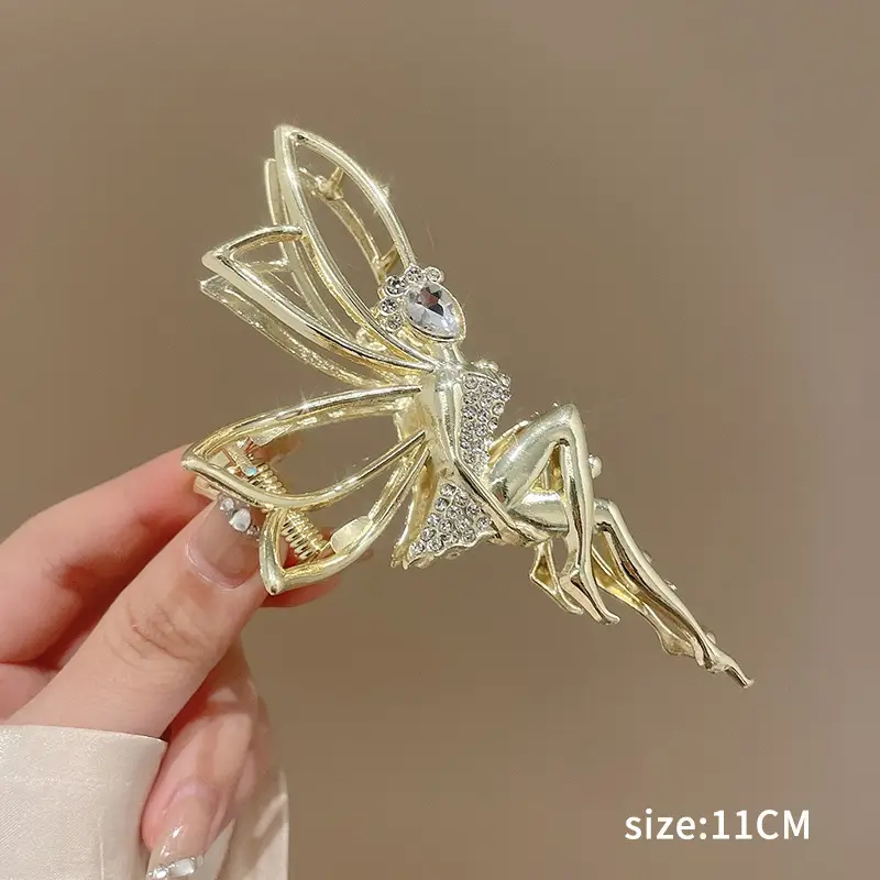 Wheat Ear Hairpin Female Large Shark Clip 10cm - Image 7