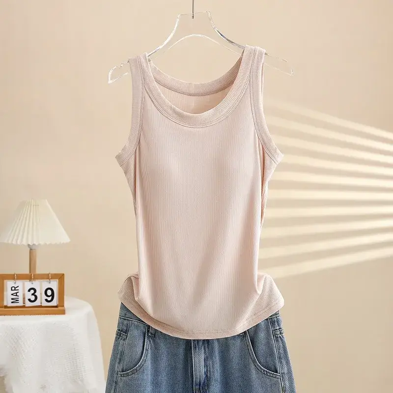 Women's Light Pink Modal V-Neck Bra with Chest Pad - Image 6