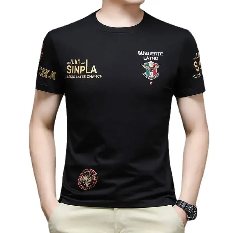 Men Printed T-Shirt Yellow MV Motion Slim Fit - Image 8