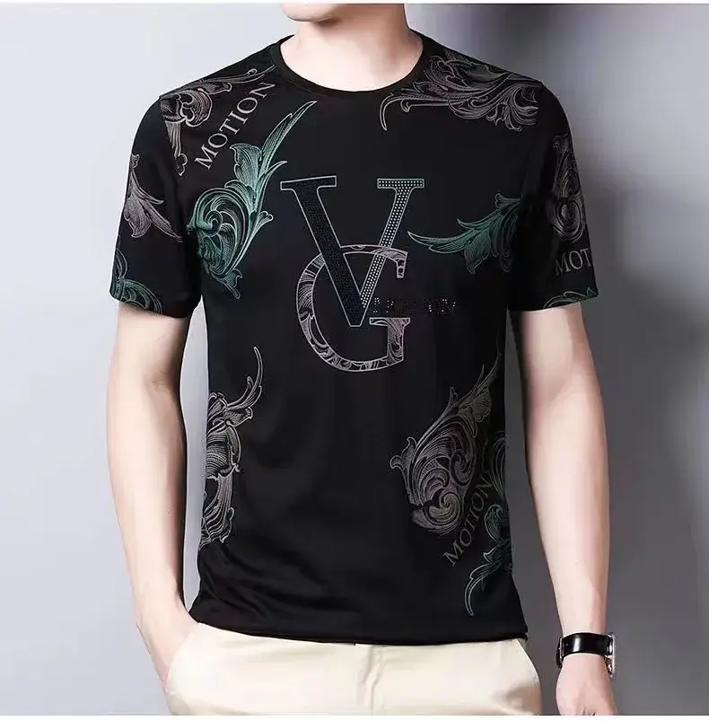 Men Printed T-Shirt Yellow MV Motion Slim Fit — feature 7