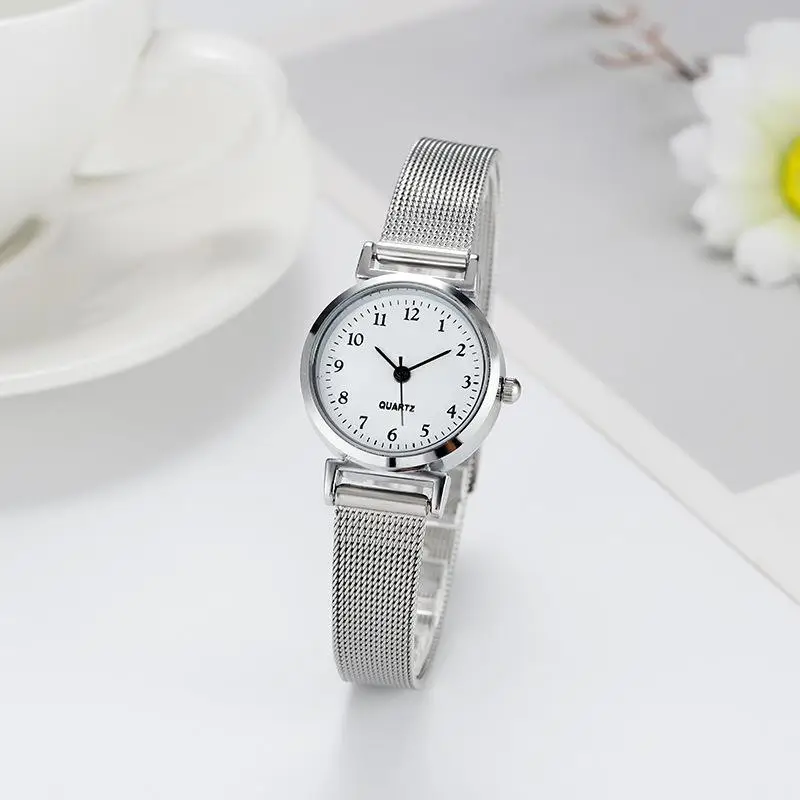 Rose Gold Mesh Watch for Women Casual Quartz - Image 8
