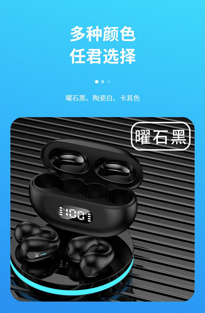 Bluetooth Earbuds with Noise Reduction & Bone Conduction — feature 17