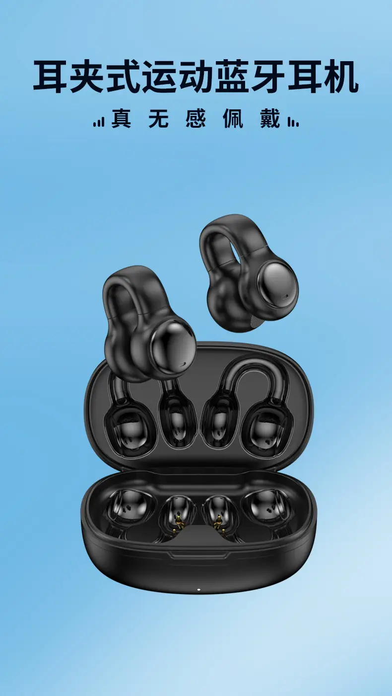 Bluetooth Earbuds with Noise Reduction & Bone Conduction — feature 23