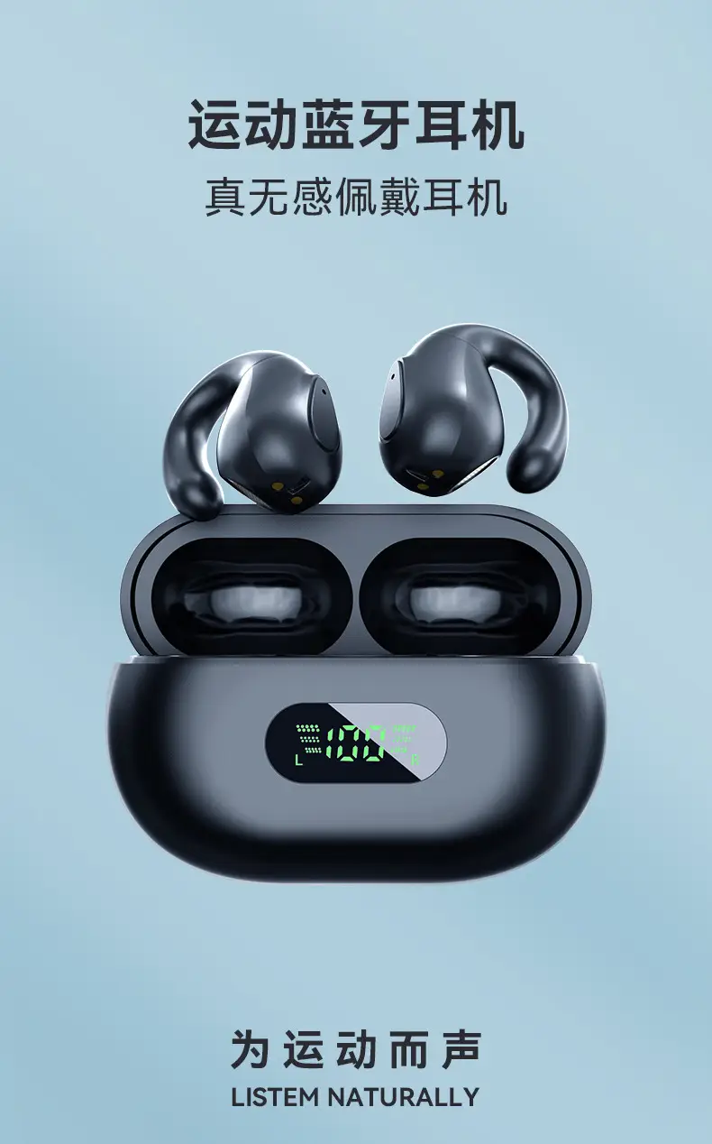 Bluetooth Earbuds with Noise Reduction & Bone Conduction — feature 27