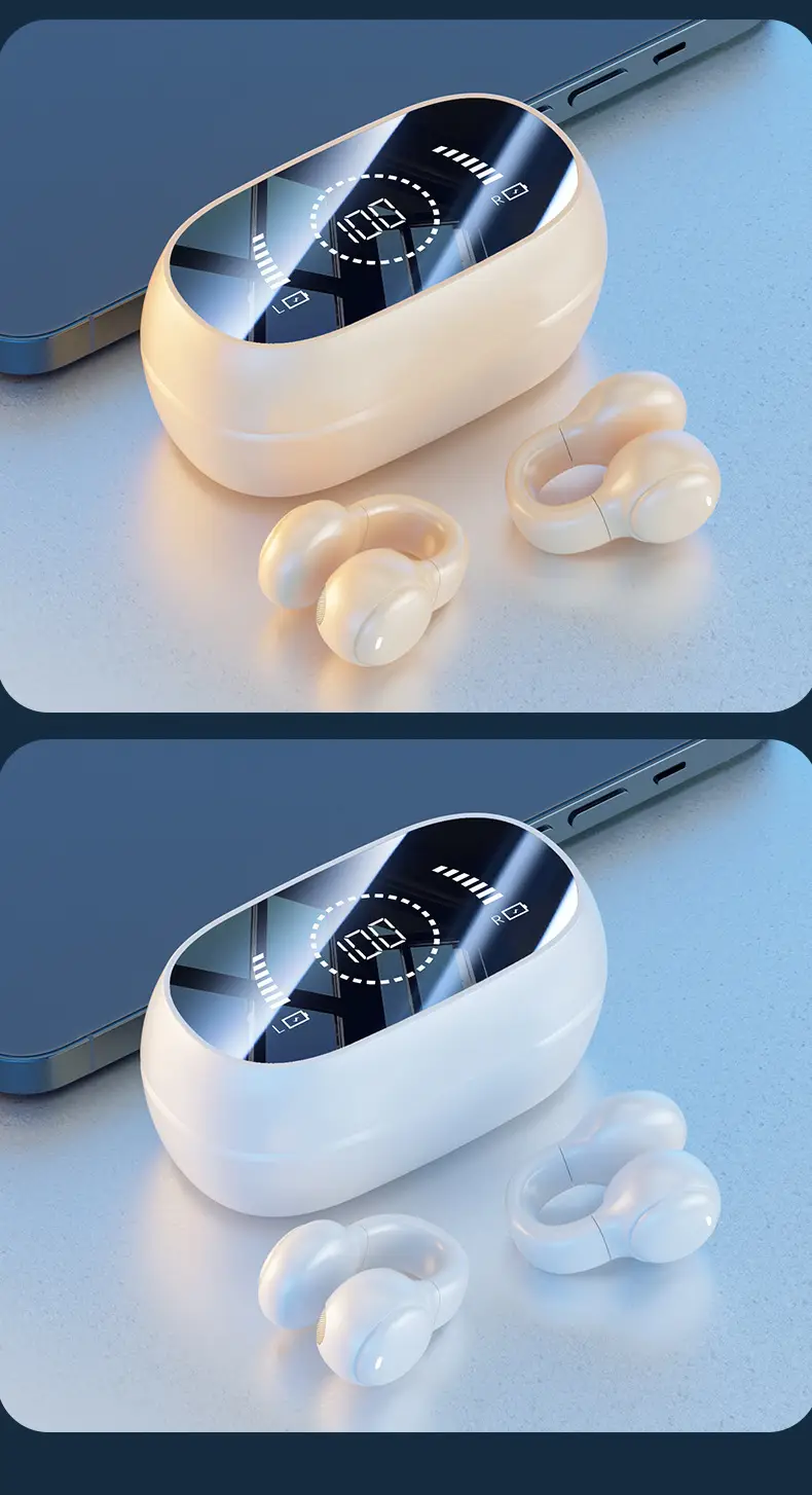 Bluetooth Earbuds with Noise Reduction & Bone Conduction — feature 33