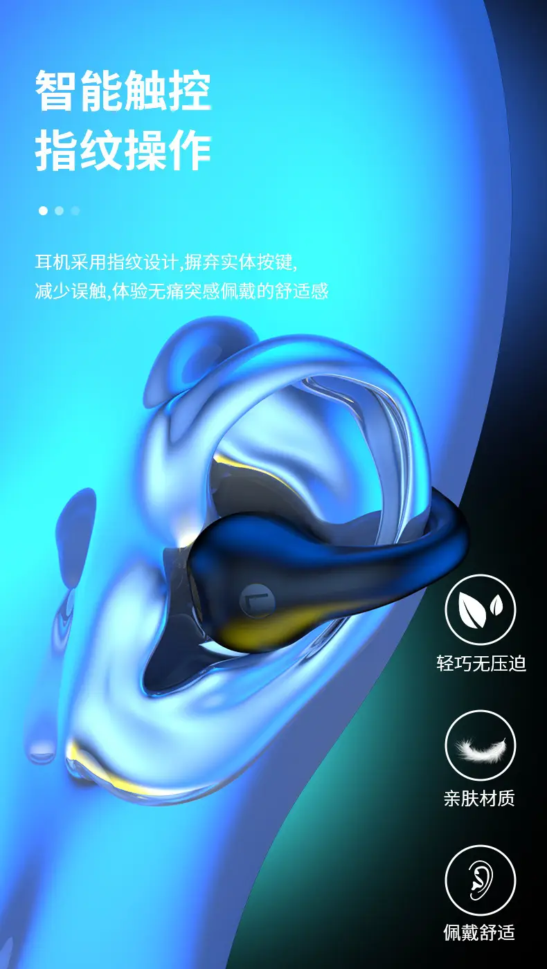 Bluetooth Earbuds with Noise Reduction & Bone Conduction — feature 6