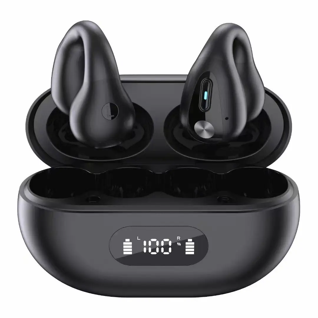 Bluetooth Earbuds with Noise Reduction & Bone Conduction